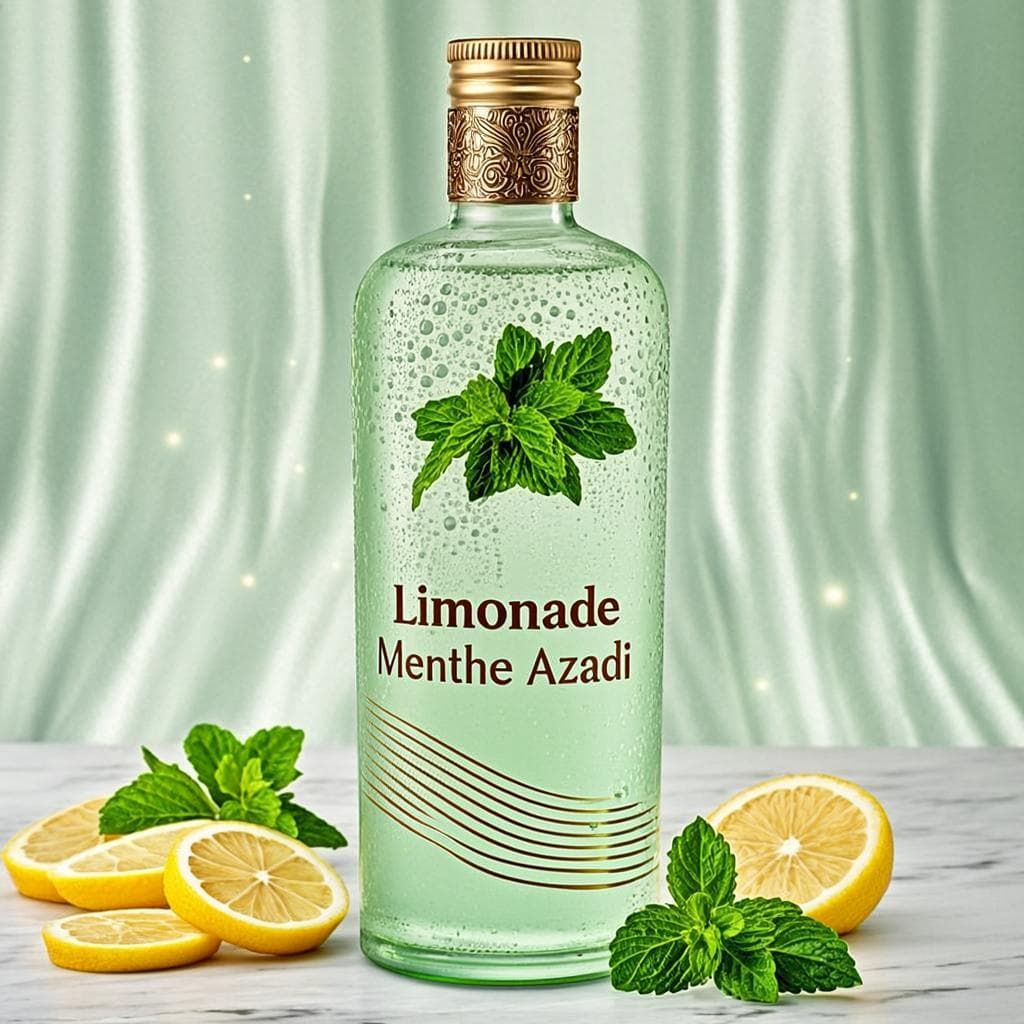 Limonade Menthe Azadi — bouteille 500 ml