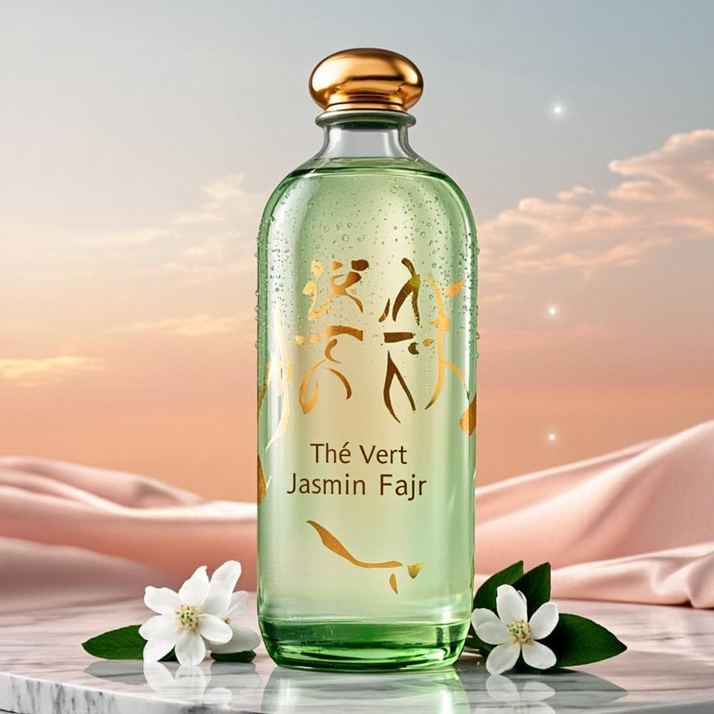 Thé Vert Jasmin Fajr — bouteille 500 ml