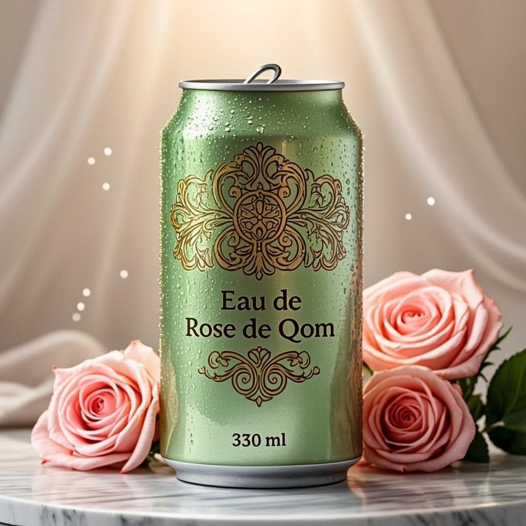 Eau de Rose de Qom — canette 330 ml