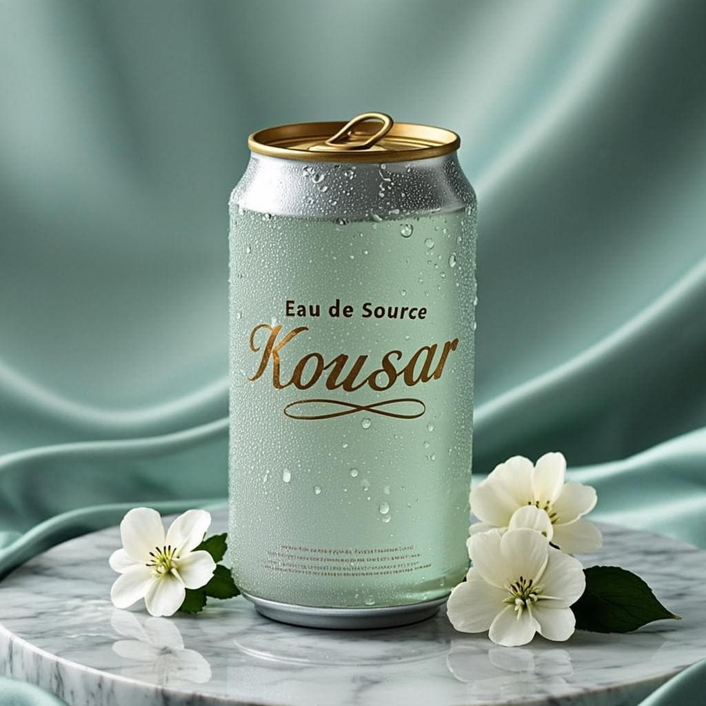 Eau de Source Kowsar — canette 330 ml