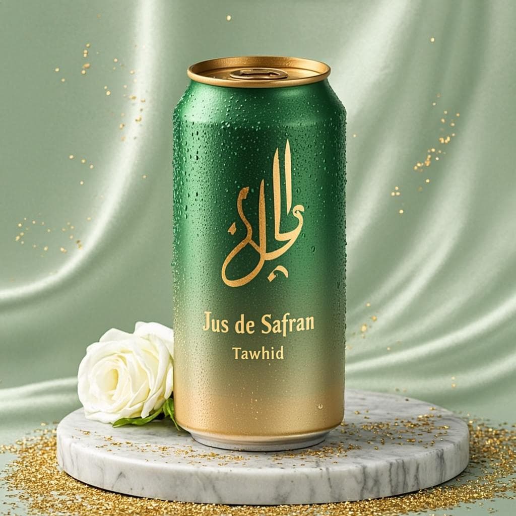 Jus de Safran Tawhid — canette 330 ml