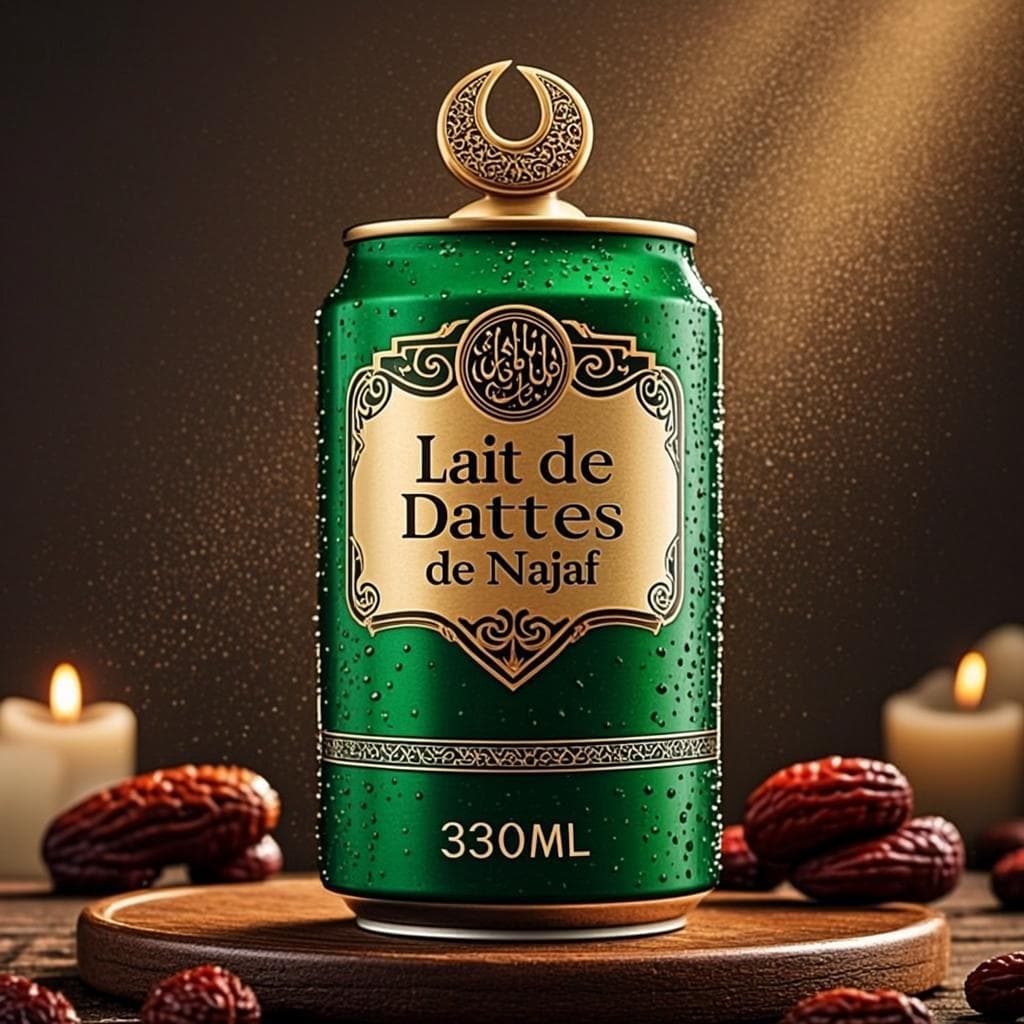 Lait de Dattes de Najaf — canette 330 ml