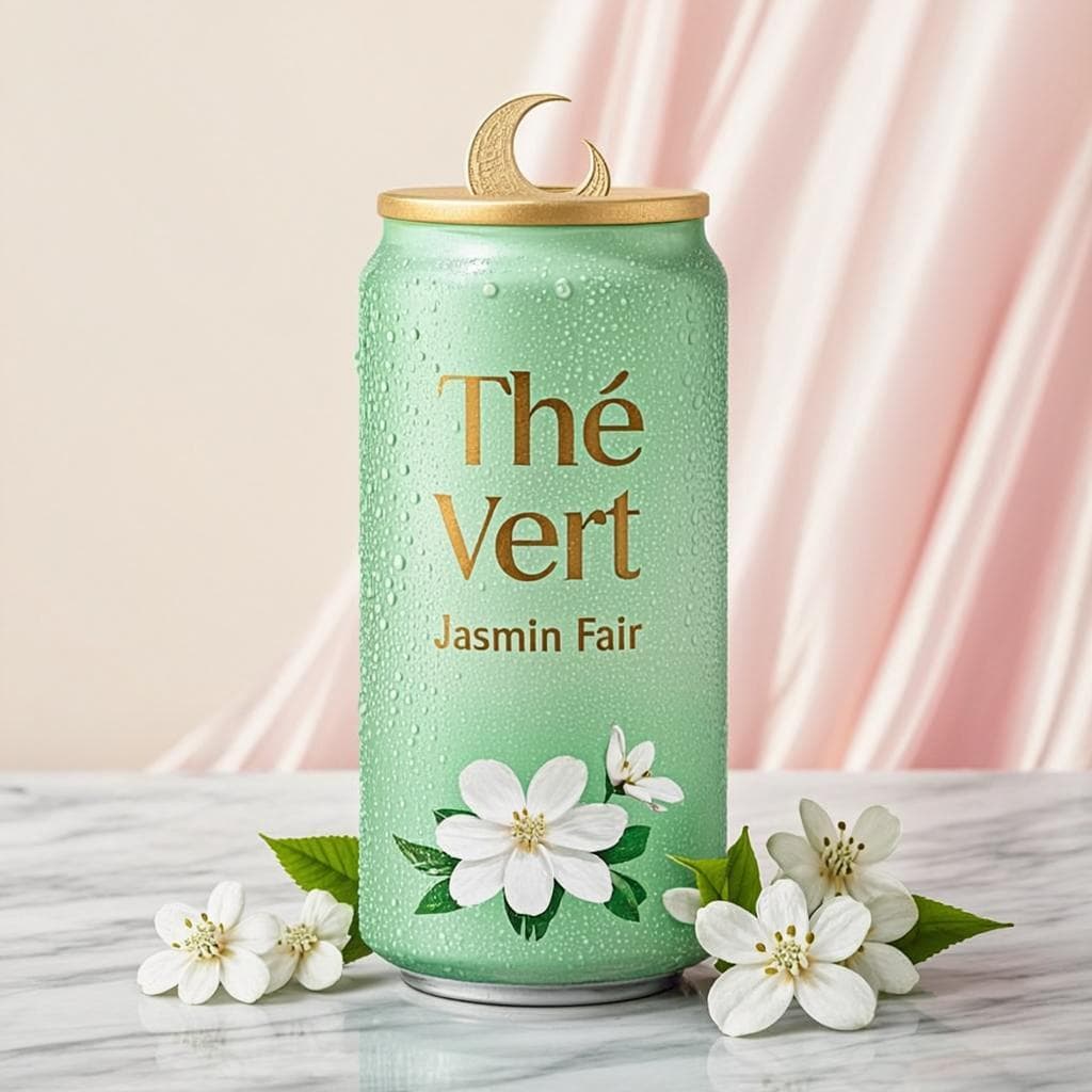 Thé Vert Jasmin Fajr — canette 330 ml