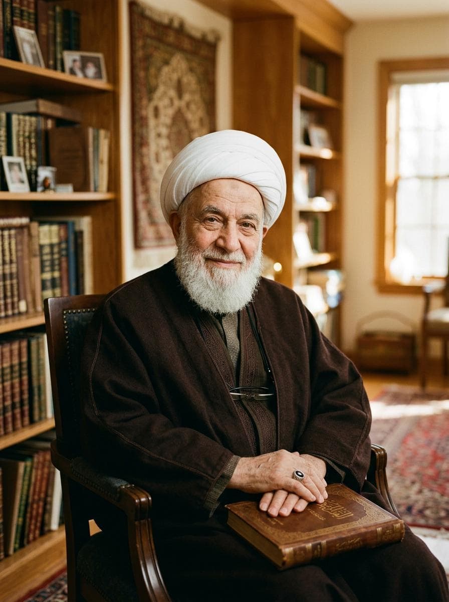Portrait de Ruhollah Khomeini