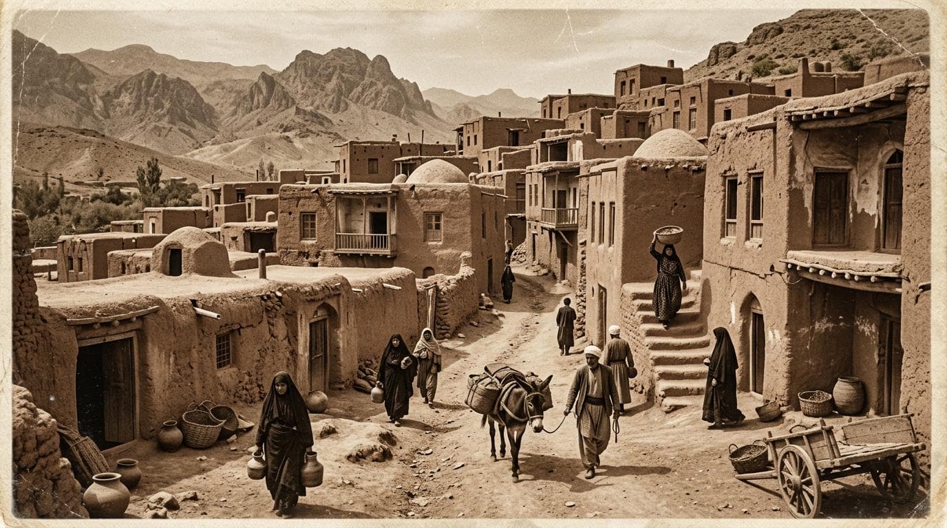 La naissance à Khomeyn — 1902