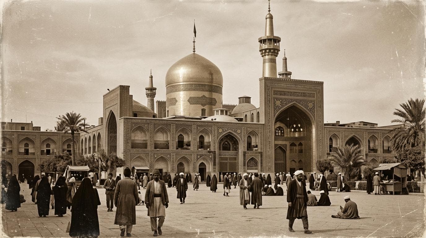 L'arrivée à Qom — 1920